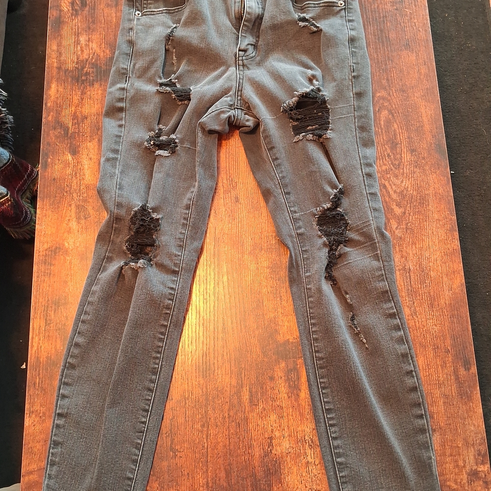 Aeropostale Dark Gray Denim Pants